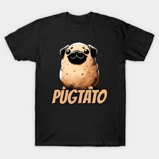 Potato Dog - Pugtato - Potato Pug Dog - Lazy Dog T-Shirt